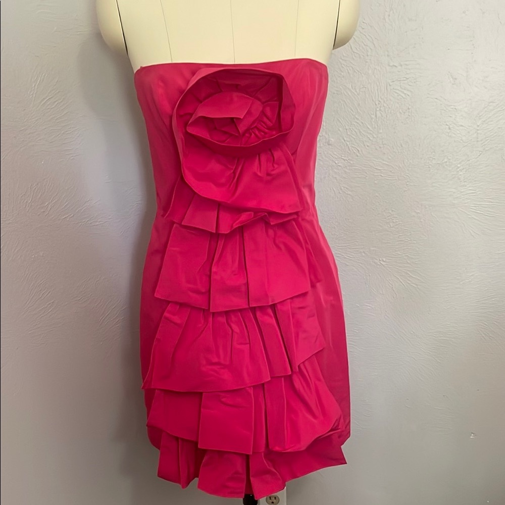 BCBGMAXARZA pink dress size 10